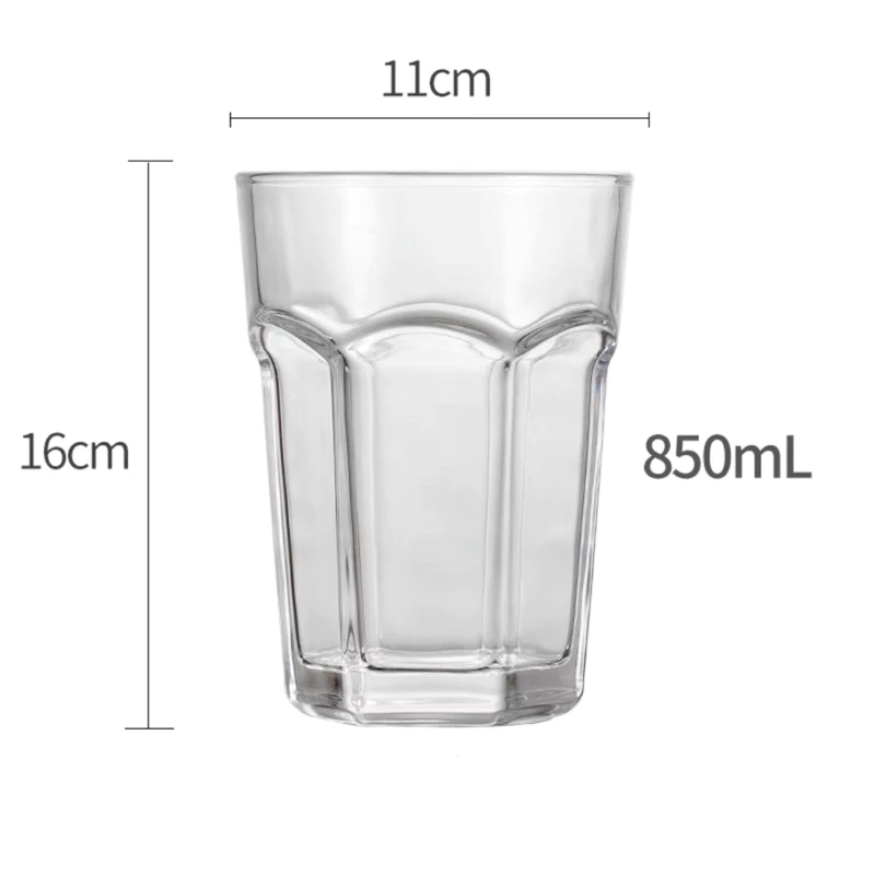 Libbey八角玻璃杯850ml 