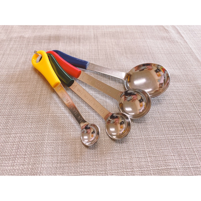 4入彩色計量匙