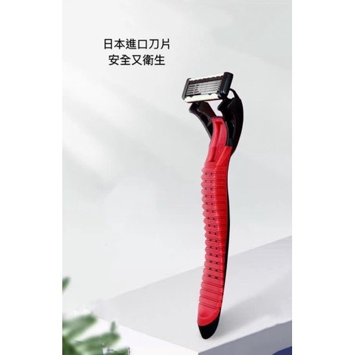 日本刮鬍刀5刀刃  3入組 貼面剃鬚 日本貝印 剃鬚刀 刮鬍 貝印 除毛