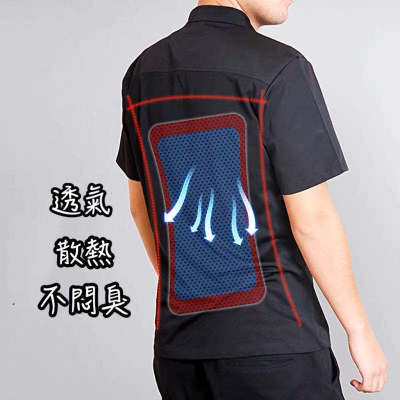 透氣涼感網布廚師服
