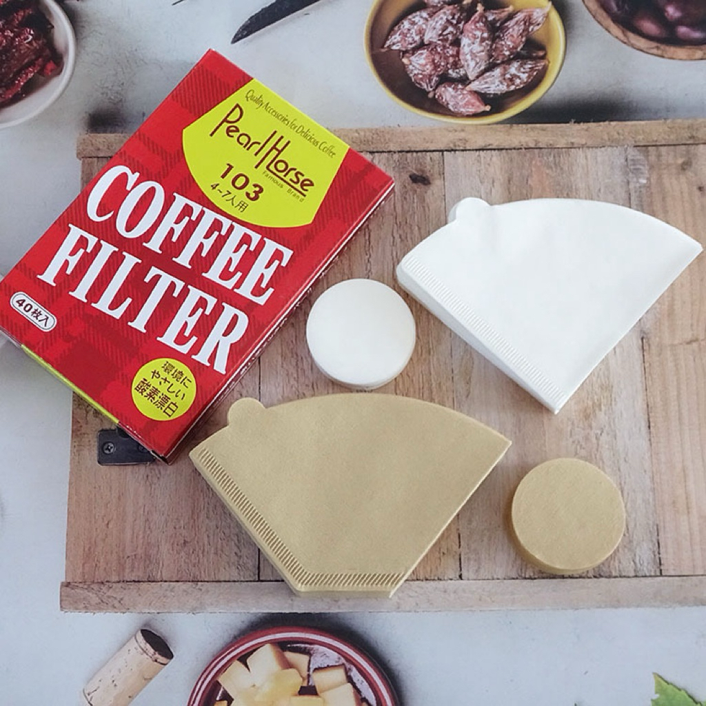 寶馬牌咖啡濾紙扇形/錐形