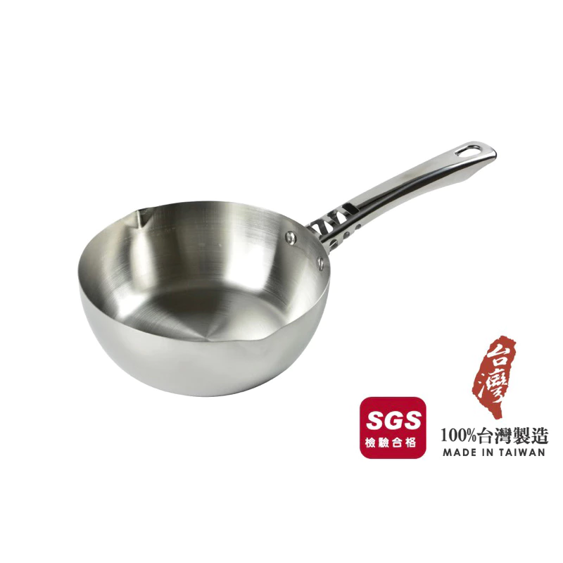 全鋼斷熱雪平鍋