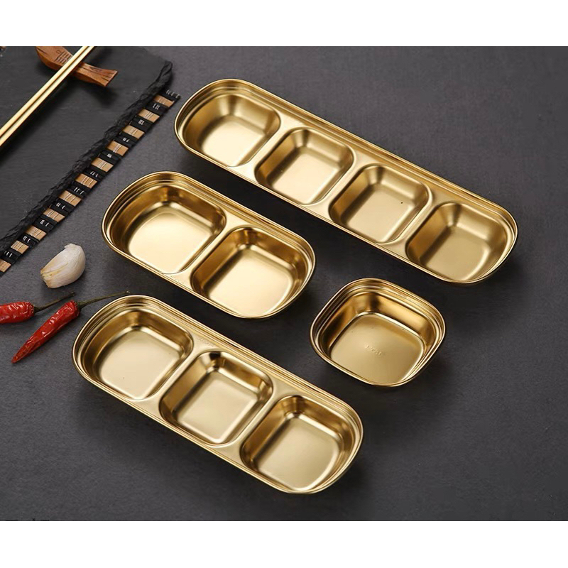 韓式304不鏽鋼沾醬碟