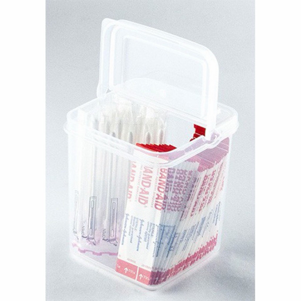 日本製 附蓋收納盒 桌面收納 收納小盒 收納盒 儲物盒 Sanada Seiko