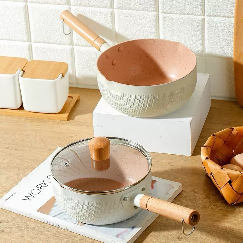 雪藏不沾雪平鍋