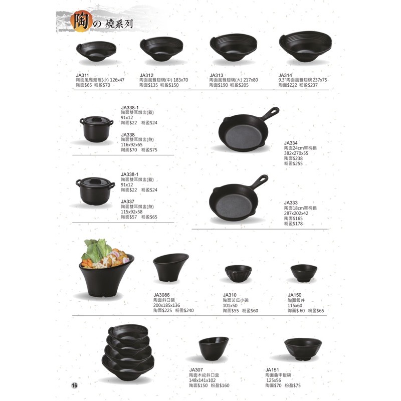 陶燒系列 宏興美耐皿 餐盤 餐廳用 耐溫120度 台灣製造 通過SGS檢驗合格證明