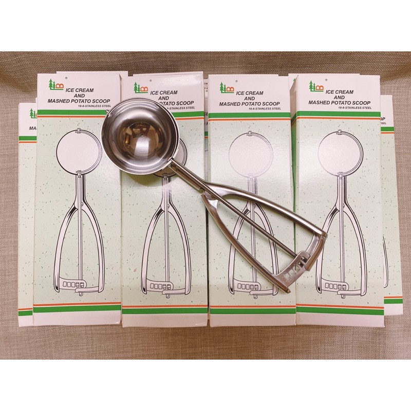 不銹鋼冰淇淋勺，挖冰器