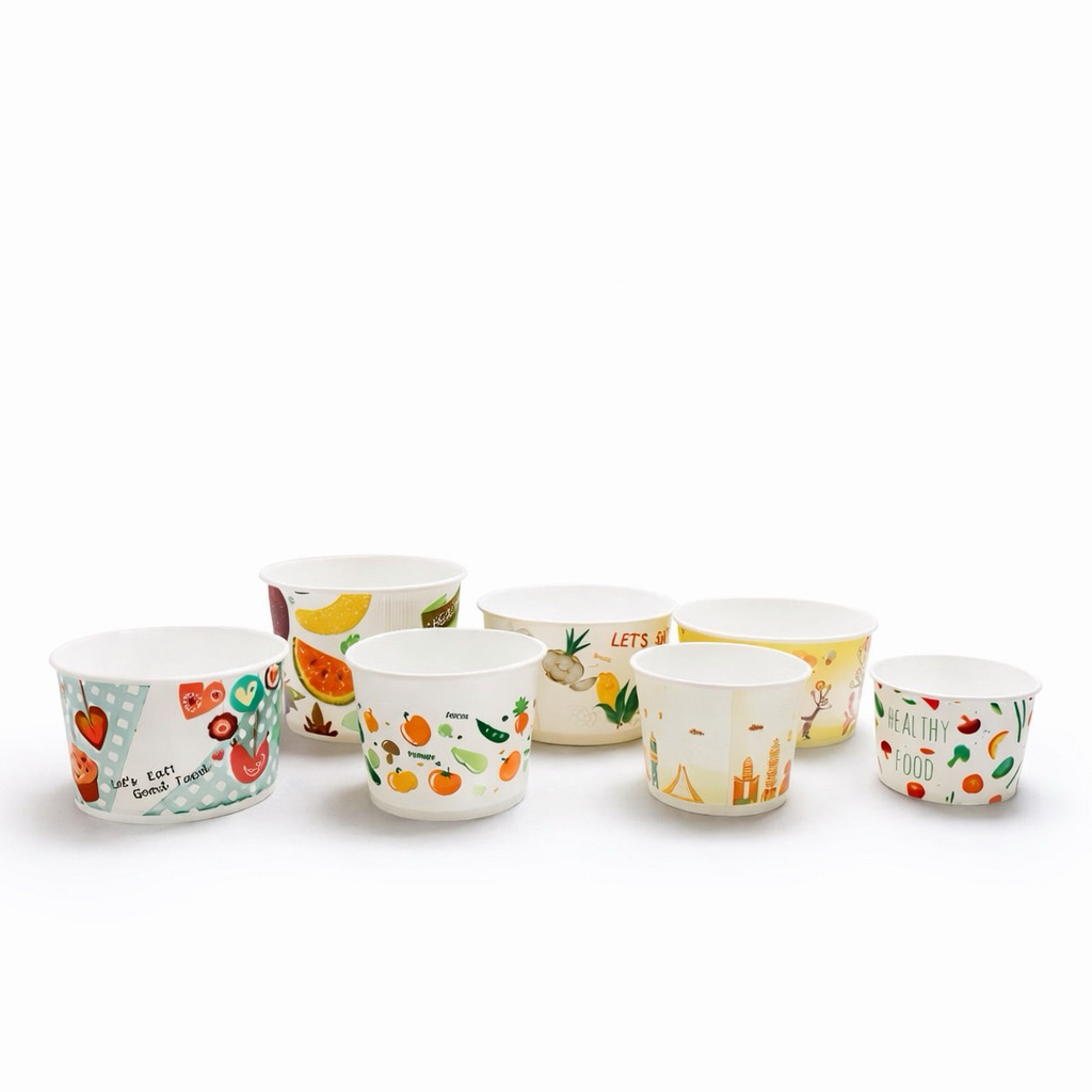 公版紙湯碗，紙湯杯